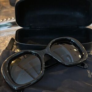 Celine Glossy Black Sunglasses